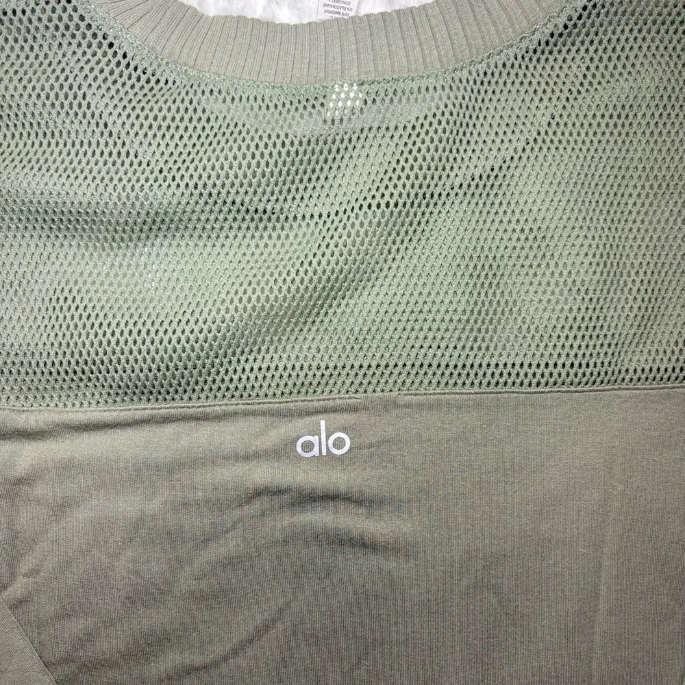 ALO Yoga Olive Long Sleeve Top
